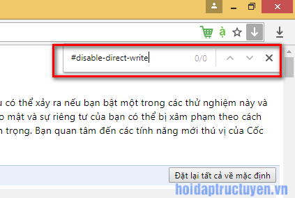 coccoc://flags/#disable-direct-write