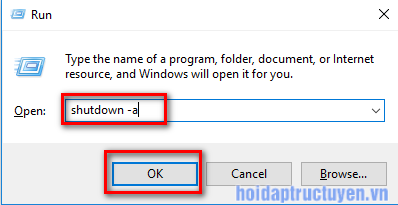 hẹn giờ tắt máy windows bằng dòng lệnh