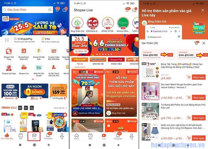 Mã Shopee Chỉ có trên Live là gì Cách sử dụng ra sao 