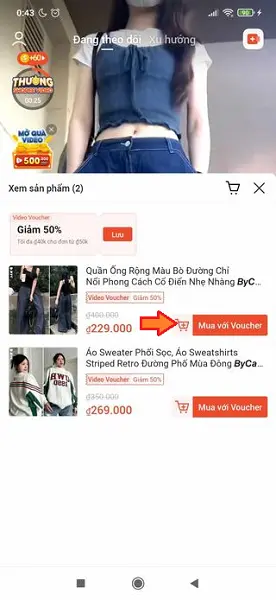 Làm thế nào để mua hàng trên Shopee Video