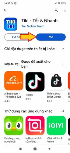 Làm sao để tải Tiki về điện thoại Android, iPhone