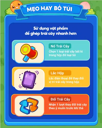 game Shopee Thả Trái Cây