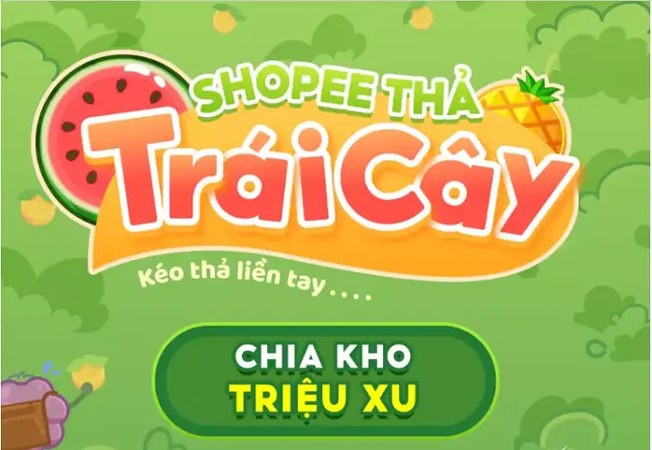 game Shopee Thả Trái Cây