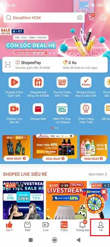 hủy đơn hàng Shopee khi đang giao